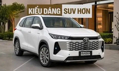 Toyota Innova Cross 2027 lộ trang bị ngoại thất: Mặt ca-lăng độc lạ, 4 cảm biến trước, dễ dùng đèn chiếu sáng Bi-LED