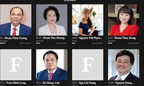 8 tỷ phú giàu nhất Việt Nam hiện nay trên Forbes