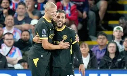 Haaland lập cú đúp giúp Man City thắng đậm