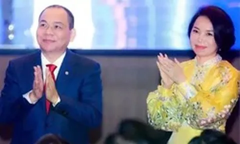 Sau dịp 2/9, vợ chồng tỷ phú Phạm Nhật Vượng có thêm hơn 1 tỷ USD