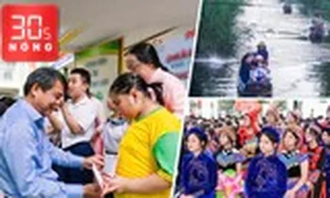 Bản tin 30s nóng: Khai giảng năm học mới, hình ảnh khó quên từ thành phố đến vùng biên giới, đảo xa