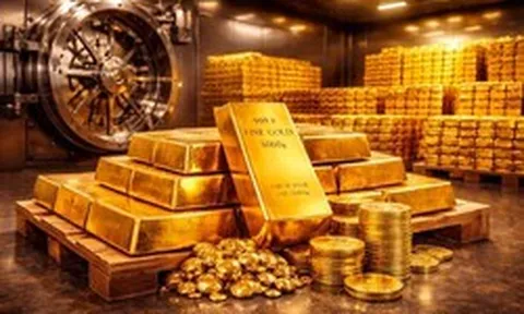 Một thế lực vừa "tung tiền" gom gần 10 tấn vàng chỉ trong 1 tuần