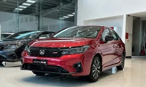 Honda City về mốc 431 triệu đồng, bản RS cao cấp nhất giảm giá sâu