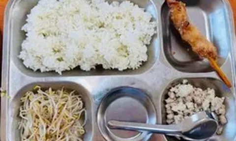 Thành ủy Hà Nội vào cuộc vụ suất ăn bán trú 40.000 đồng 'lèo tèo' giá đỗ và thịt