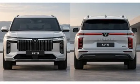 Đăng ký kiểu dáng tại Ấn Độ, VinFast VF6 và VF9 facelift lộ diện thiết kế mới