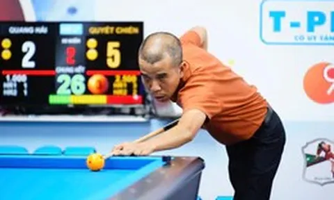 Trần Quyết Chiến rơi vào 'bảng tử thần' tại giải 'World Cup billiards Việt Nam'