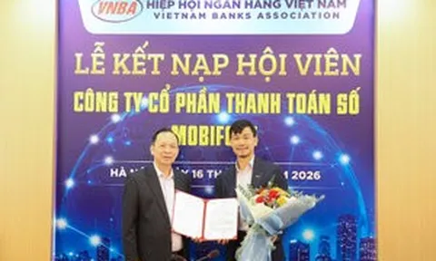 Công ty thanh toán do MobiFone, One Mount và Techcombank sáng lập gia nhập Hiệp hội Ngân hàng Việt Nam