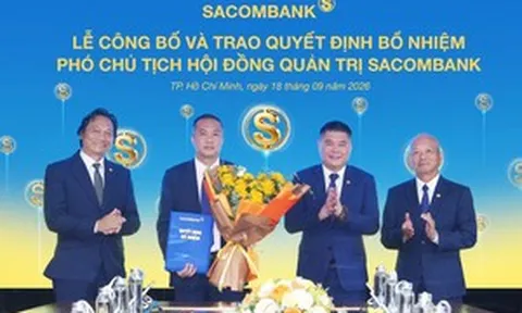 Ông Nguyễn Xuân Vũ trở thành Phó Chủ tịch HĐQT SACOMBANK