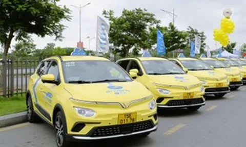 Gần 71% taxi là xe điện