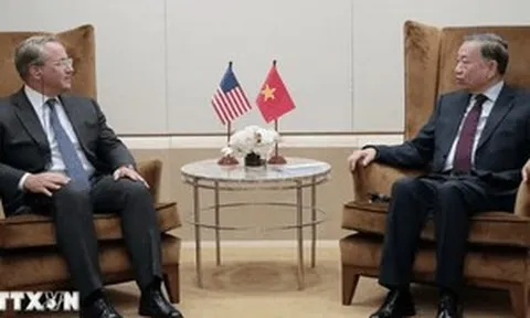 Tổng Bí thư, Chủ tịch nước Tô Lâm đề nghị JPMorgan hỗ trợ Việt Nam tiếp cận vốn, trong đó có phát hành trái phiếu quốc tế