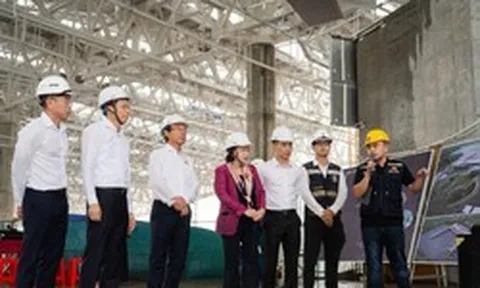 Nguyên lãnh đạo Đảng và Nhà nước đến thăm các dự án APEC đang thi công ‘thần tốc’ tại Phú Quốc
