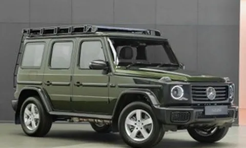 Cận cảnh Mercedes-Benz G 450 d Vintage Look: Lội nước 850 mm, giá 9,9 tỷ