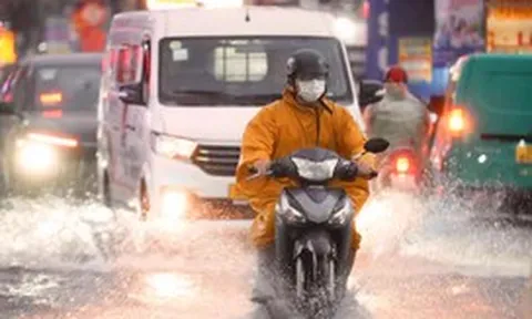 Chiều và tối nay miền Tây, TP.HCM, Tây Ninh vẫn còn mưa to