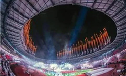 Chùm ảnh bế mạc Asiad 20: Ngắn gọn nhưng đầy màu sắc