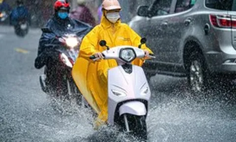 Không khí lạnh áp sát, miền Bắc mưa dông, chuyển lạnh từ đêm nay