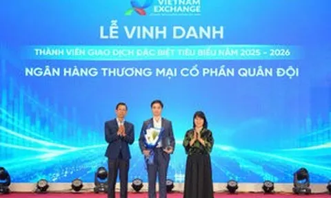 MB được vinh danh là thành viên giao dịch đặc biệt tiêu biểu trên thị trường trái phiếu