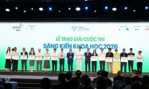 Trao 15 giải Sáng kiến Khoa học 2026: Lan tỏa những sáng kiến vì cộng đồng