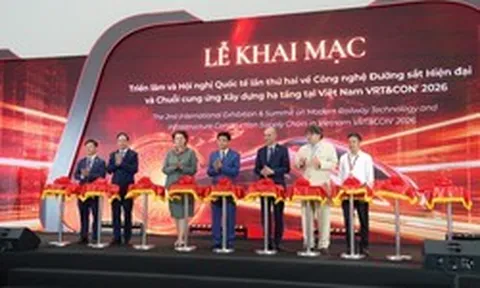 Gần 200 doanh nghiệp, 300 gian hàng cùng hội tụ tại triển lãm công nghệ đường sắt ở Hà Nội
