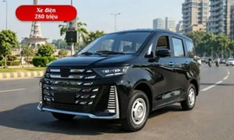 Bỏ 280 triệu đồng mua xe điện 5 chỗ: Dáng như Toyota Alphard, đi 300km mỗi lần sạc