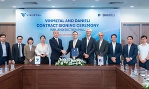 Tỷ phú Phạm Nhật Vượng chuẩn bị sản xuất hơn 700.000 tấn thép ray đường sắt cao tốc và thép hình mỗi năm, bắt tay “ông lớn” luyện kim hơn 100 năm tuổi của Italy