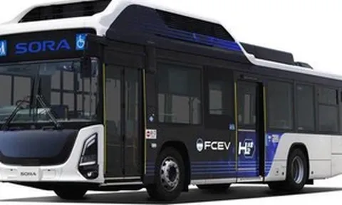 Toyota trình làng xe buýt hydro thế hệ mới, chạy hơn 300 km và nạp nhiên liệu trong 10 phút