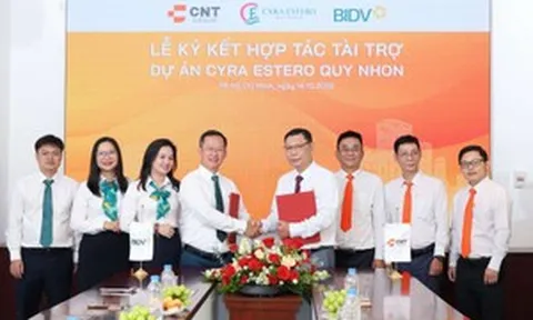 Vietcombank, BIDV liên tiếp ký thỏa thuận tài trợ dự án bất động sản của CNT Group