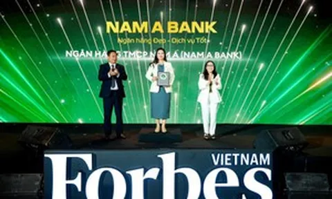 Nam A Bank tiếp tục được vinh danh tại nhiều giải thưởng uy tín trước thềm kỷ niệm 34 năm