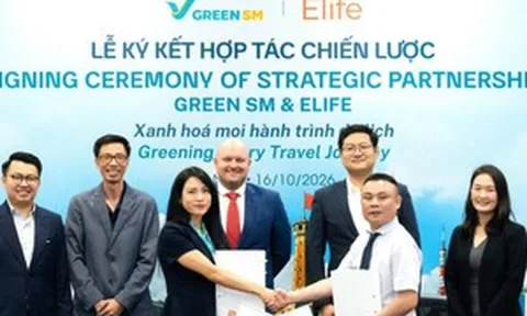 Green SM và Elife hợp tác thúc đẩy giao thông xanh trong lĩnh vực du lịch