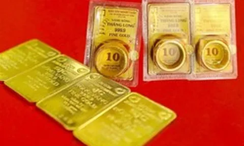 Giá vàng nhẫn trơn, vàng miếng sáng 18/10 tại SJC, PNJ, DOJI, Bảo Tín Minh Châu và Bảo Tín Mạnh Hải đồng loạt giảm