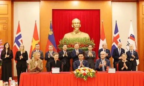 Chính thức ký kết Hiệp định thương mại tự do Việt Nam - EFTA
