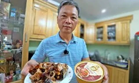 Mua đặc sản khâu nhục Lạng Sơn, nhận về cục xương chân giò