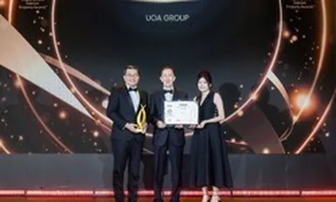 UOA Group được vinh danh tại PropertyGuru 2026 với nhiều giải thưởng bất động sản bền vững