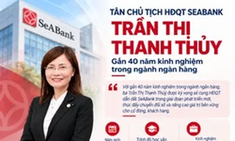 Chân dung tân Chủ tịch SeABank: Thạc sĩ Học viện Ngân hàng, hơn 26 năm làm việc tại Vietcombank, gần 11 năm gắn bó với SeABank, chuyên phát triển khách hàng VIP