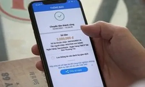 Công an sẽ điều tra khi phát hiện tài khoản ngân hàng có giao dịch nhận tiền, chuyển tiền như sau