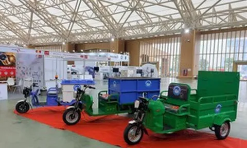 Lần đầu lộ diện xe ba bánh điện với nhiệm vụ đặc biệt do doanh nghiệp Bộ Công an chế tạo