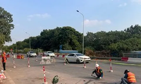 Đẩy nhanh tiến độ sửa chữa loạt cầu vượt trên Đại lộ Thăng Long