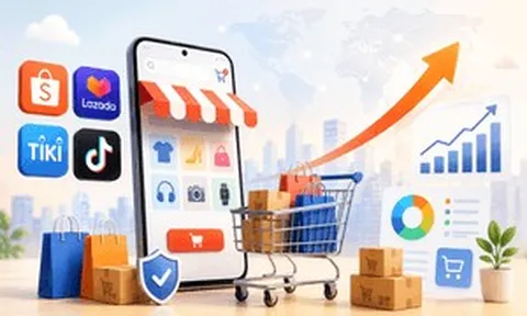 Người Việt chi gần 442.000 tỷ mua hàng trên 4 sàn TMĐT: TikTok Shop áp sát Shopee với khoảng cách gần 2%
