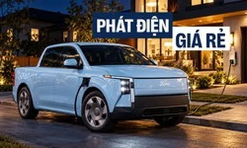 Bán tải đàn em Ford Ranger này có thể cấp điện cho cả nhà dùng thoải mái, giá dự kiến quy đổi dưới 800 triệu đồng