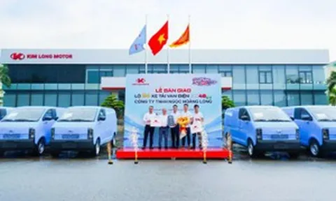 Lô 24 xe tải van điện GK48-EV đầu quân cho dịch vụ đô thị tại Đà Nẵng