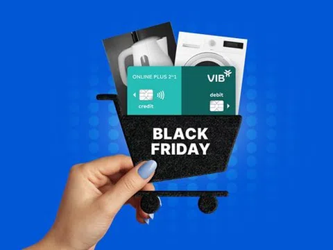 Bí quyết “săn sale” Black Friday cả khi lương chưa về với thẻ tín dụng VIB