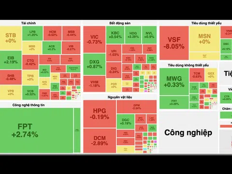 Cổ phiếu nhóm công nghệ lội ngược dòng nổi sóng