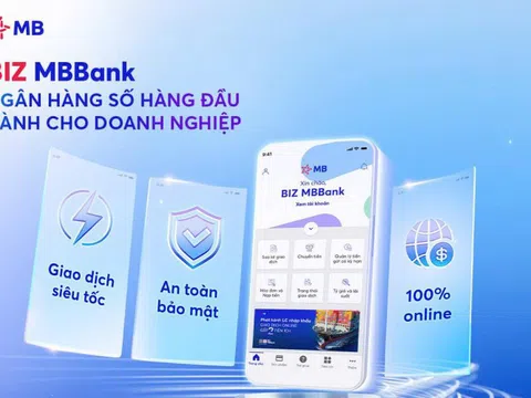 Ngân hàng số BIZ MBBank - Chinh phục doanh nghiệp bởi sự tiện lợi và bảo mật cao