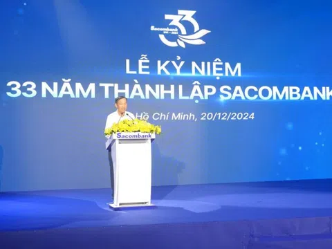 Sacombank 33 năm vững bước đồng hành cùng người dân và doanh nghiệp