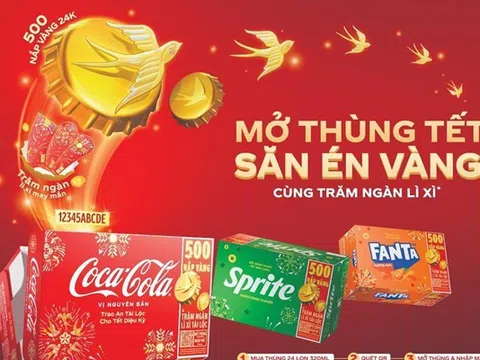 Coca-Cola khởi động chiến dịch Tết 2025: ‘Trao tâm ý, Gắn kết Tết diệu kỳ’