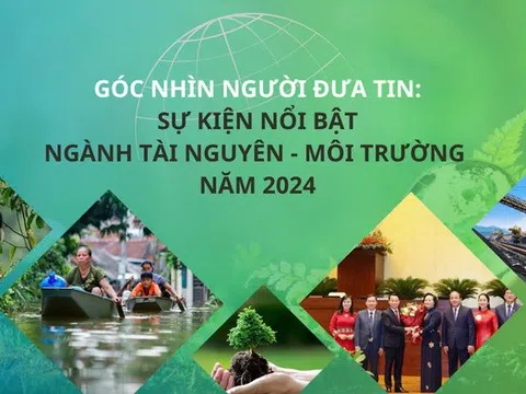 Góc nhìn Người Đưa Tin: Sự kiện nổi bật ngành TN&MT năm 2024