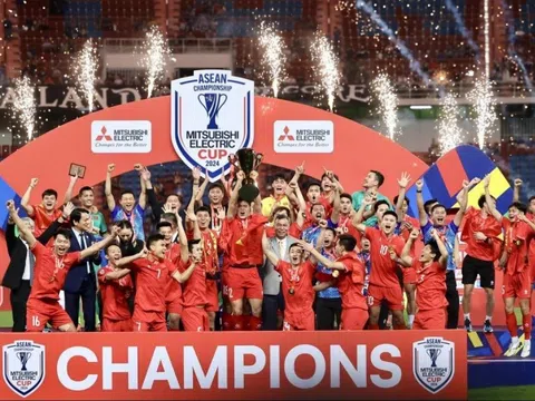 Đội tuyển Việt Nam được thưởng bao nhiêu sau khi vô địch ASEAN Cup 2024?