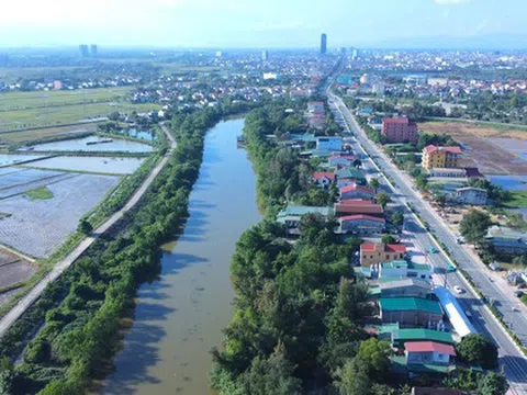 Hình hài thành phố Hà Tĩnh khi vươn mình ra phía biển