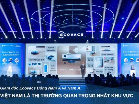 Giám đốc Ecovacs Đông Nam Á và Nam Á: Việt Nam là thị trường quan trọng nhất khu vực