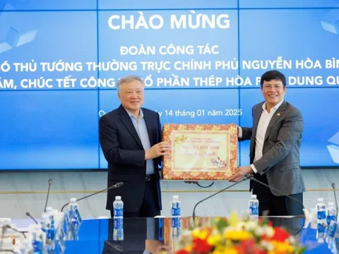 Phó Thủ tướng mong muốn Hòa Phát nghiên cứu sản xuất thép phục vụ dự án đường sắt cao tốc Bắc - Nam