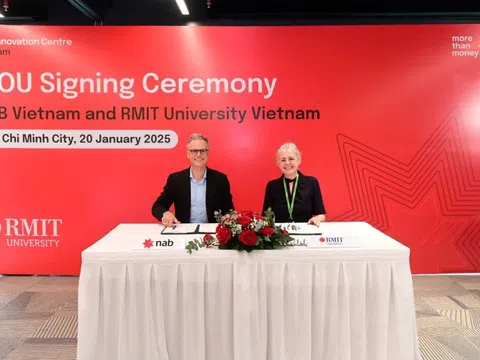 NAB Việt Nam và Đại học RMIT Việt Nam ký kết biên bản ghi nhớ (MOU)